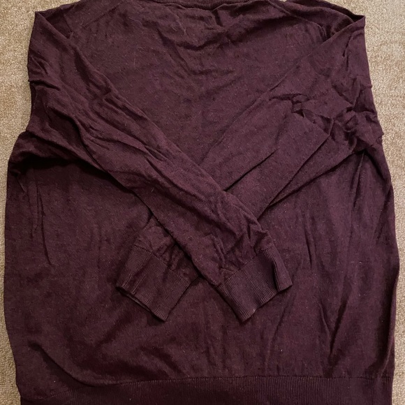 Croft & Barrow Men's Sweater XL Brown  Pullover Long Sleeve Knit Lightweight - Picture 4 of 5